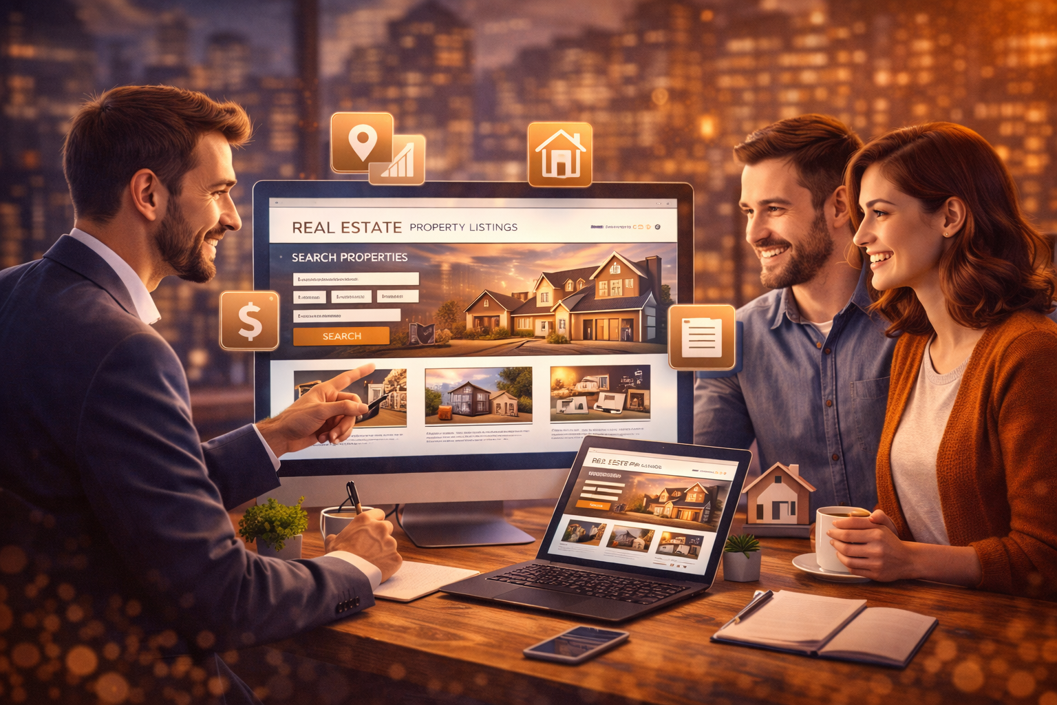 Emlak Web Sitesi Tasarımı